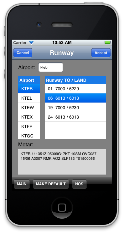 EFB-Pro for iPad for Single-engine Recip
